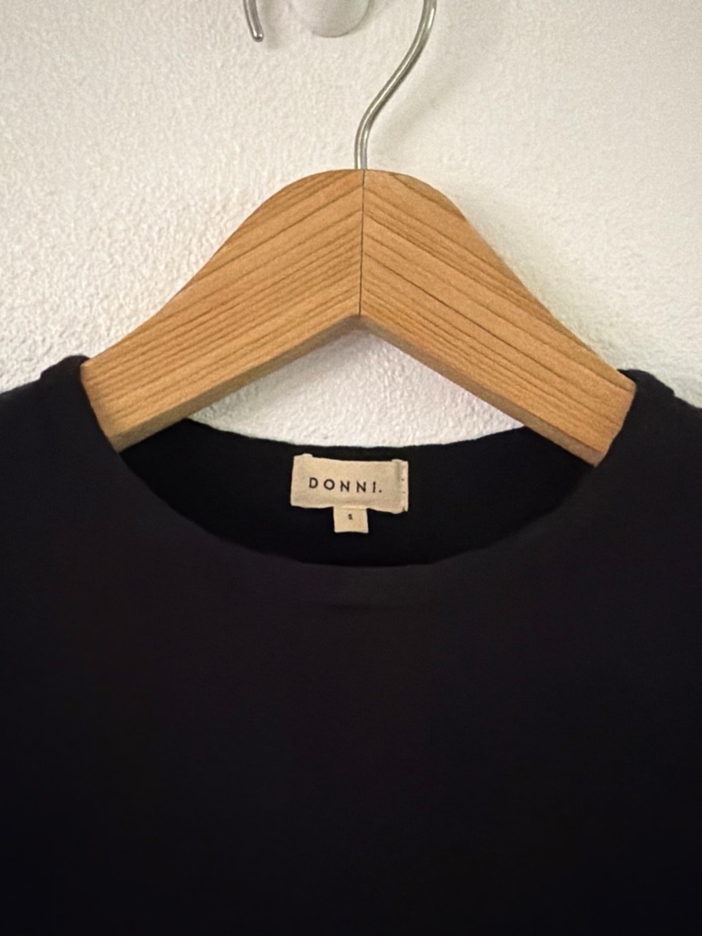 DONNI. | The Pointelle Baby Tee - Picture 3 of 7